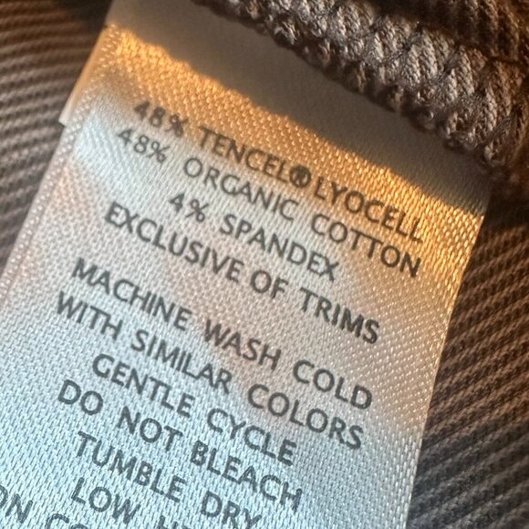 Toad & Co Cue Sleeveless Dress Buffalo Herringbone Print Brown Size Medium NWT - Picture 12 of 13